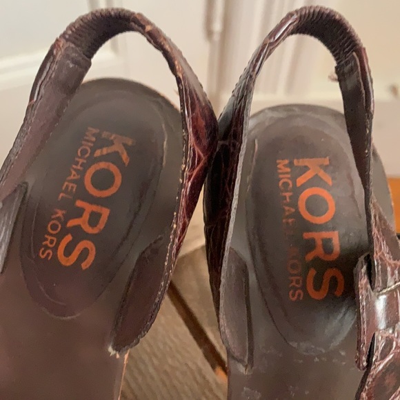 MK Sandals with a heel - Picture 2 of 3